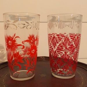 Extra large swanky swig tea glasses